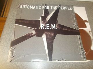 R.  E.  M.  Automatic For The People 1991 U.  S.  Lp On Warner Bros.
