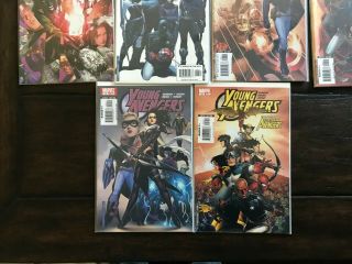 Young Avengers 1,  2,  3,  4,  5,  6,  8,  9,  10,  12 - COPIES 4