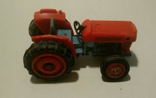 Vintage Tomica 92 Kubota Tractor Rare Die Cast Toy Car Metal
