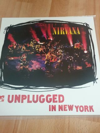 Nirvana Mtv Unplugged In York Vinyl Played Once Like
