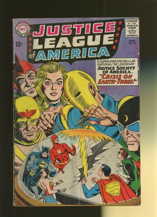 Justice League Of America 29 Gd,  2.  5 1 Book 1st Crime Syndicate Of America