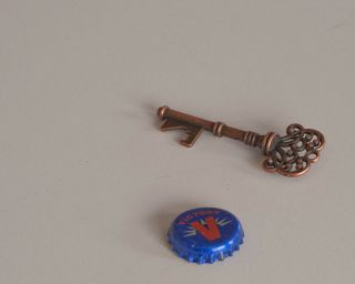 20 - Antique Copper Skeleton Keys - Bottle Opener Vintage Wedding Party Favor