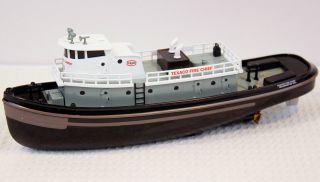 Die Cast Model Collectible Texaco " Fire Chief " Tugboat