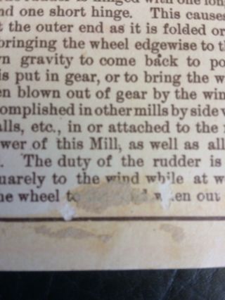 Perkins Wind Mill & Ax Co Mishawaka IND.  Victorian Advertising Trade Card c.  1900 5