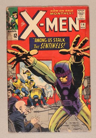 Uncanny X - Men (1st Series) 14 1965 Fr/gd 1.  5