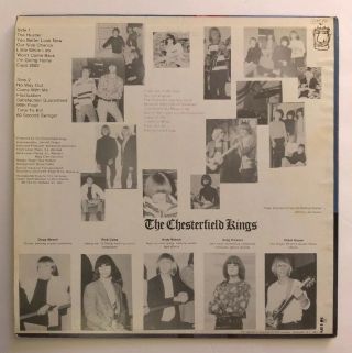 Here Are The Chesterfield Kings - 1982 US 1st Press (NM) Ultrasonic 3