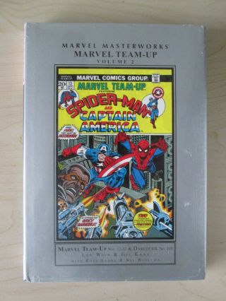 Marvel Masterworks Marvel Team - Up Volume 2,  Hardcover 1st Printing,  &