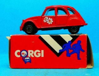 1985 Corgi Citroen Diecast Toy Model Car Boxed