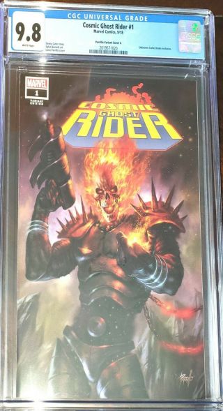Guardians Of The Galaxy 1 Parillo Variant Cgc 9.  8