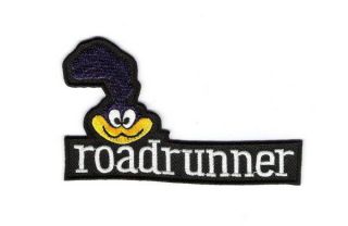 Looney Tunes Roadrunner Face And Name Embroidered Patch,