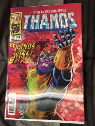 Thanos 13 Nm First Print 1st Appearance Of Cosmic Ghost Rider Hot L@@k