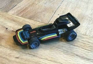 Vintage 1973 Hot Wheels Black Malibu Grand Prix 1 Formula One F1 Race Car