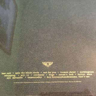 PEARL JAM VITALOGY E 66900 vinyl record album lp rare 4