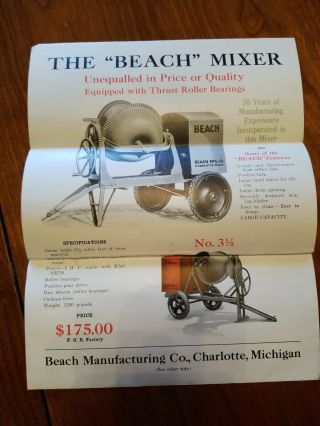 Beach Ad Cement Mixer Repair