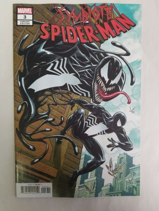 Symbiote Spider - Man 3 Marvel Comics 1:25 Alex Saviuk Variant Cover Nm