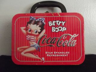 Coca - Cola Betty Boop Vintage Lunch Box