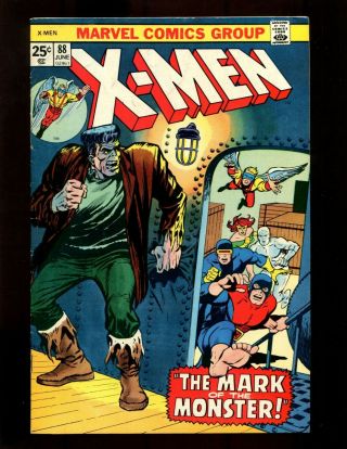 X - Men 88 Fn,  Tuska Heck Reprints 1st & Origin Frankenstein Android Changeling