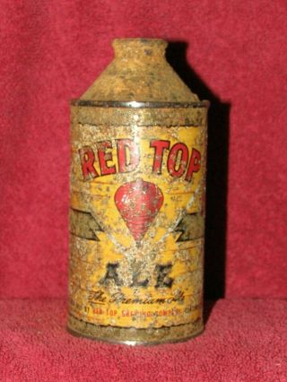 Red Top Ale Cone Top Beer Can Red Top Brewing Co Cincinnati Ohio