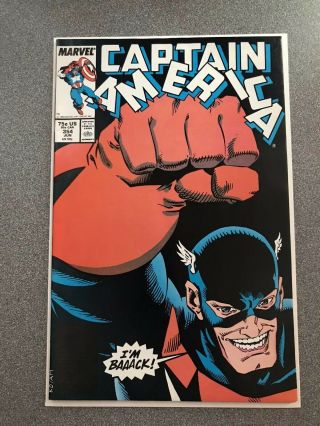 Captain America 354 Marvel 1st Us Agent John Walker (1989)