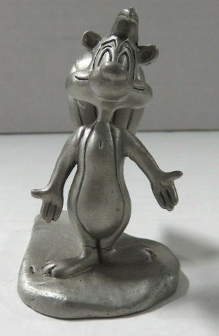 Rawcliffe Looney Tunes Pepe Le Pew Fine Pewter Collectible 1994 Warner Bros
