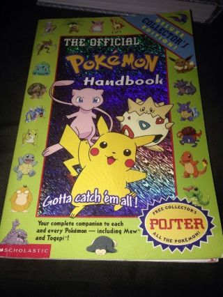 The Official Pokemon Handbook Scholastic Deluxe Collector 