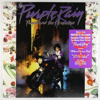 Prince & The Revolution - Purple Rain Ost Lp - Warner Bros.  Poster
