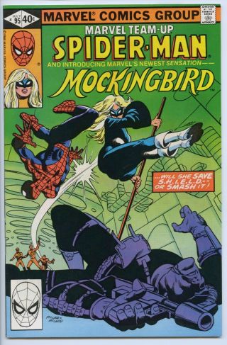 Marvel Team - Up 95 - Spider - Man - 1st Mockingbird - Miller -