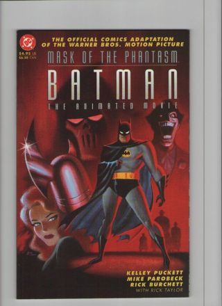 Batman: Mask Of The Phantasm - Animated Series 1st Phantasm - 1993 (grade 9.  2, ) Wh