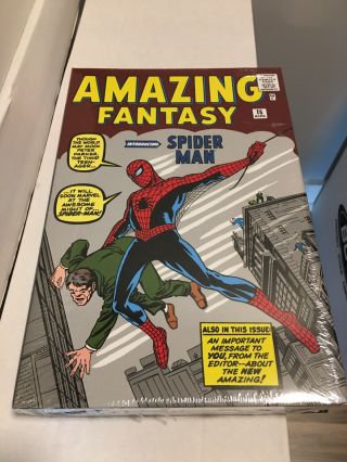 Spider - Man Omnibus Volume 1 Stan Lee Ditko Marvel Comics Hc $100
