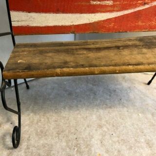 Coca Cola Wooden Bench,  Looks Like Coke Vintage Wooden Crate 9 1/2 " W X 9 " Tall