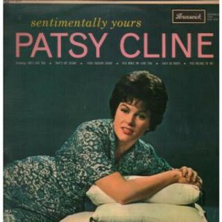 Patsy Cline Sentimentally Yours Lp Vinyl 12 Track Purple Label Issue Stereo Pr