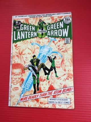 Green Lantern Green Arrow 86 Classic Neal Adams Very Fine Take A Look