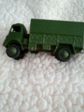 Vintage Dinky Toys Army Wagon Truck,  No 623,  Very Good