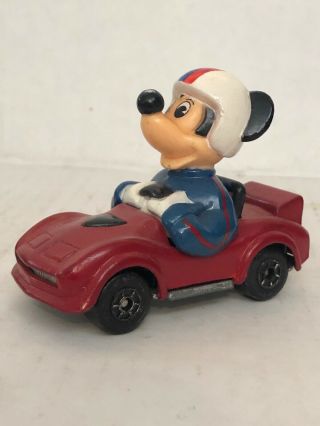 Matchbox Disney Series No.  12 Mickey Mouse Red Car 1980 Lesney