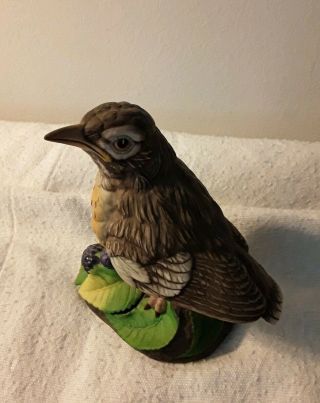 Boehm Fledgling Robin Bird Figurine
