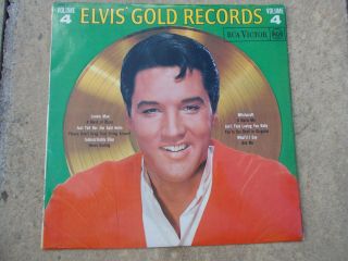 Elvis Presley - Golden Records Volume 4 - - Rca Rd - 7924 (mis - Print Sleeve) Red Spot