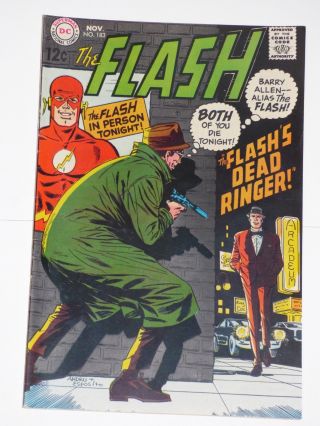 The Flash 183,  11/1968,  Near,  Dc Comics