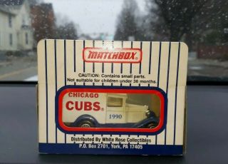Chicago Cubs Mlb (1991) Team Collectible Matchbox Limited Edition Vintage Mlb