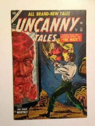 Uncanny Tales 28,  Vg,  Unrestored,  See Shipp.  Costs For Mult.  Wins In Descr.