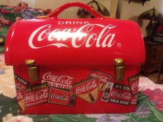 Coca - Cola By Gibson Lunchbox Cookie Jar