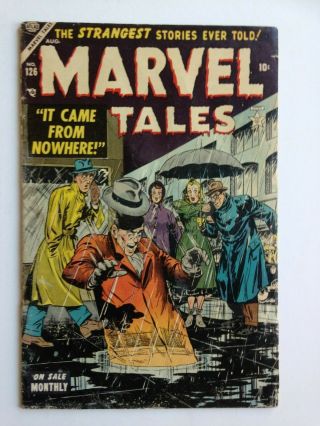 Marvel Tales 126,  Vg,  Unrestored,  See Shipp.  Costs For Mult.  Wins In Descr.