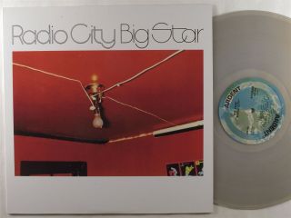 Big Star Radio City Ardent Lp Nm Clear Vinyl 200g