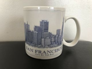 2012 Starbucks San Francisco City By The Bay Architect Skyline Series Mug Cup