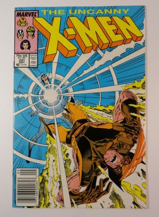 Uncanny X - Men 221 - 9.  4 Nm 1st App Mr Sinister Marvel Wolverine