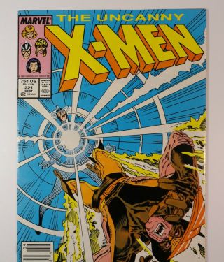 Uncanny X - Men 221 - 9.  4 NM 1st App Mr Sinister Marvel Wolverine 2
