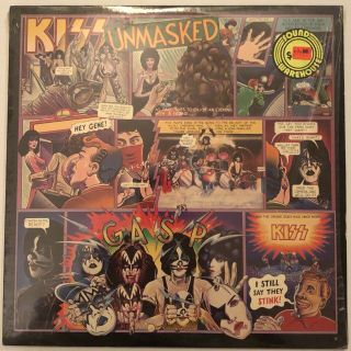 Kiss Unmasked,  1980 Vinyl Lp W/ Insert And Poster,  Nblp 7225 Cond