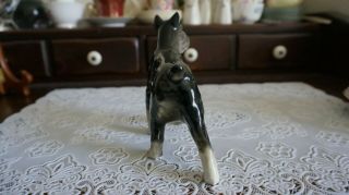 VINTAGE Ceramic Porcelain Schnauzer Dog Figurine,  Japan 4