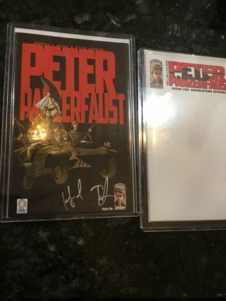 Peter Panzerfaust Convention Special & Sketch Variant - Signed By Weibe & Jenkins