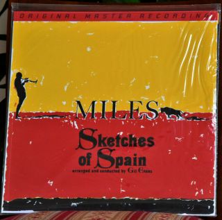 Audiophile Mobile Fidelity Mfsl 375 Miles Davis Sketches Spain180g No 4677 Ss