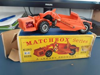 " Matchbox " King Size Pack K - 6 Allis - Chalmers Earth Remover